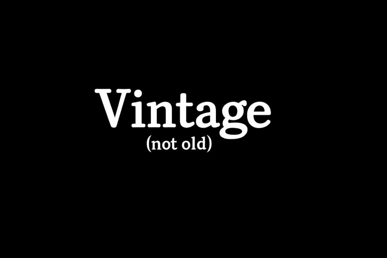 Vintage (Not Old) — Gen X Tee